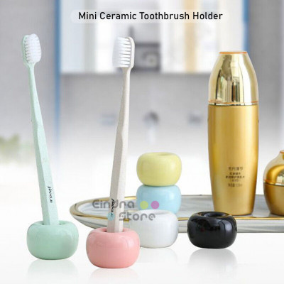 Mini Ceramic Toothbrush Holder